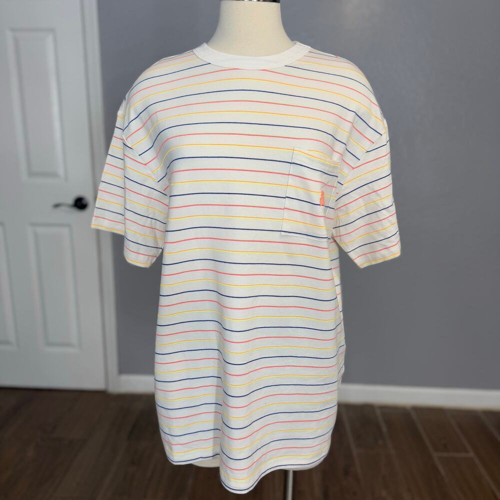 Teddy Fresh Jill & Will in the Neon Striped Tee, L